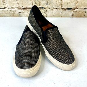 FRYE Gia Canvas Slip On Sneaker Shoes Sz 8.5